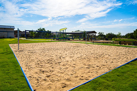 Sand Volleyball Court